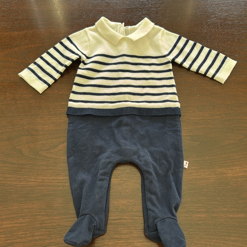 Jacadi one-piece knit outfit luxury